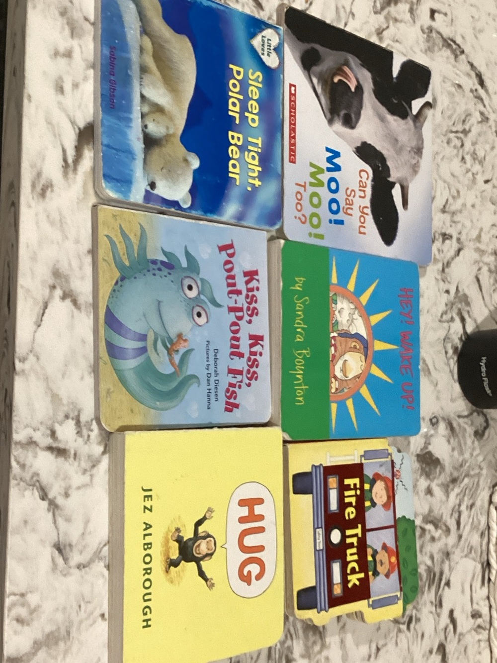 Set of Colorful Kids Board Books - Yellow, Blue, Green